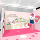 Image for article titled A Look Inside The Hello Kitty Bullet Train